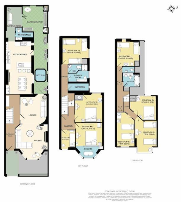 Edge14- Spacious, Stylish And Near The Beach! 新码头 外观 照片